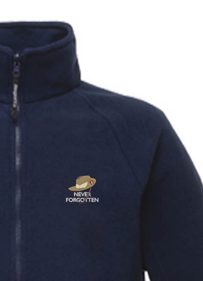 XIVth Army Never Forgotten Navy Fleece