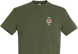 Class 20 Lion and Wheel Mil Green T-Shirt Class 20 Lion and Wheel Mil Green T-Shirt