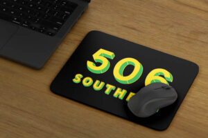 506 Text Mouse mat