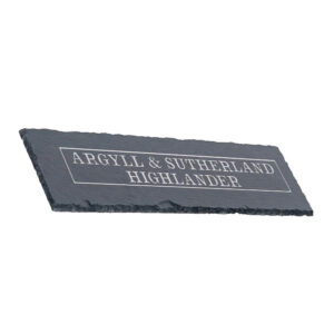 55021 Nameplate 30x12 Slate