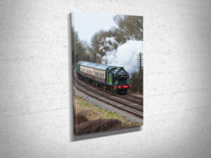 GNR Class N2 0-6-2T Steam loco 1744 Canvas Print GNR Class N2 0-6-2T Steam loco 1744 Canvas Print