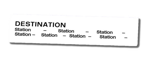 Custom Destination Window Label