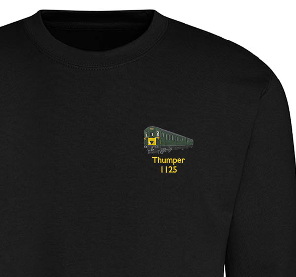 1125 Dark Black Sweatshirt 1125 Dark Black Sweatshirt