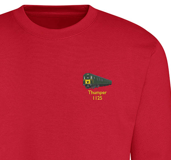 1125 Red Sweatshirt 1125 Red Sweatshirt