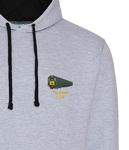 Heather and Black 1125 hoodie Heather and Black 1125 hoodie