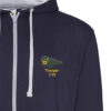 Navy and Heather 1125 zipped hoodie Navy and Heather 1125 zipped hoodie