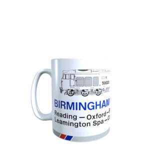 Paddington - BNS window label Class 50 mug