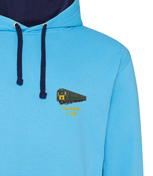 Sky Blue and Navy 1125 hoodie Sky Blue and Navy 1125 hoodie
