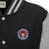 306 BG Museum Black and Heather Grey Varsity Jacket 306 BG Museum Black and Heather Grey Varsity Jacket