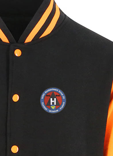 306 BG Museum Black and Orange Varsity Jacket 306 BG Museum Black and Orange Varsity Jacket