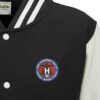 306 BG Museum Black and White Varsity Jacket 306 BG Museum Black and White Varsity Jacket