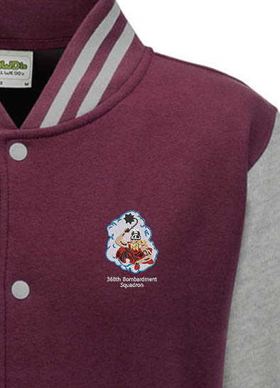 368 BS Burgundy and Heather Grey Varsity Jacket 368 BS Burgundy and Heather Grey Varsity Jacket