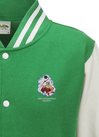 368 BS Kelly Green and White Varsity Jacket 368 BS Kelly Green and White Varsity Jacket