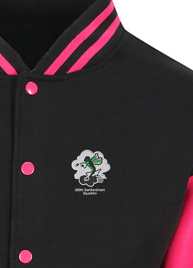 369 BS Black and Pink Varsity Jacket 369 BS Black and Pink Varsity Jacket