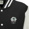 369 BS Black and White Varsity Jacket 369 BS Black and White Varsity Jacket