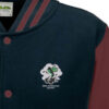 369 BS Navy and Burgundy Varsity Jacket 369 BS Navy and Burgundy Varsity Jacket
