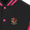 423 BS Black and Pink Varsity Jacket 423 BS Black and Pink Varsity Jacket