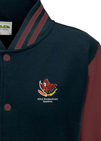 423 BS Navy and Burgundy Varsity Jacket 423 BS Navy and Burgundy Varsity Jacket