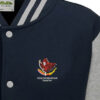 423 BS Navy Blue and Heather Grey Varsity Jacket 423 BS Navy Blue and Heather Grey Varsity Jacket