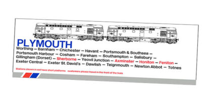 Brighton - Plymouth 2 x Class 33