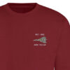Avro Vulcan 617 sqn Chilli Red Sweatshirt Avro Vulcan 617 sqn Chilli Red Sweatshirt