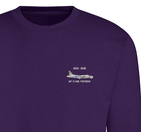 B17G 100BG Bare Metal v19 60 Purple Sweatshirt B17G 100BG Bare Metal v19 60 Purple Sweatshirt