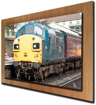 English Electric Class 37 at Bury A4 Key Holder Master