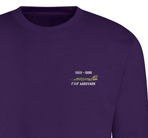 F111F CMA Purple Sweatshirt F111F CMA Purple Sweatshirt