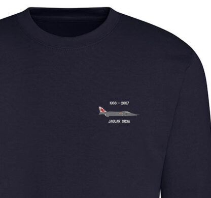 Jaguar 41 sqn v9 60 Oxford Navy Sweatshirt