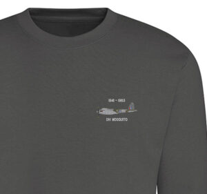Mosquito 487 Sqn CMA V9 Steel Grey Sweatshirt