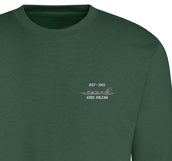 Vulcan CMA xm607 v6 Bottle Green Sweatshirt Vulcan CMA xm607 v6 Bottle Green Sweatshirt