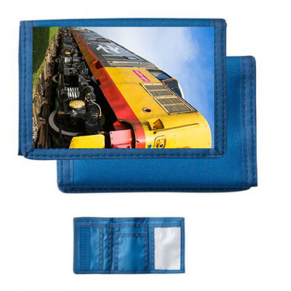37152 Blue Nylon Wallet