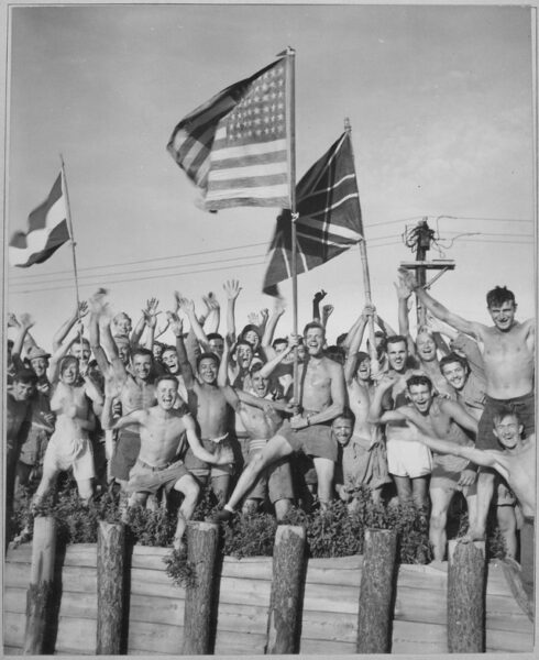 allied prisoners of war at Aomori camp near Yokohama NARA_-_520992