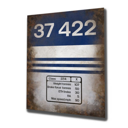 37422 Flame Cut  Metal Signs Portrait