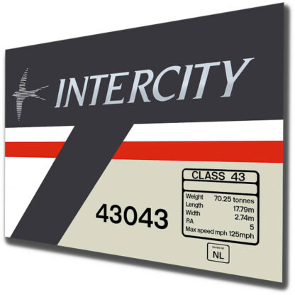 43043 Intercity Swallow Metal Signs Landscape