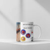 10oz - Durham Ceramic Mug Black thursday v3 Mug Right 1