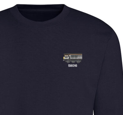 58016 Coal Oxford Navy Sweatshirt