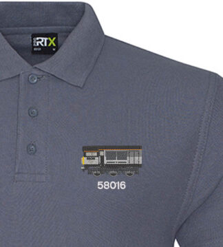 58016 Coal Seal Grey Polo