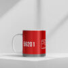 59201 DB Schenker Red Clear Mug Left 59201 DB Schenker Red Clear Mug Left