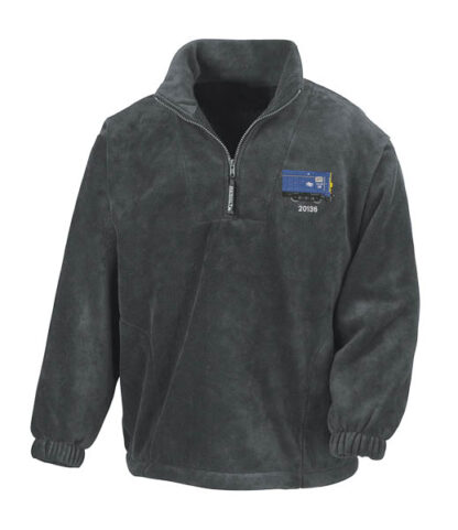 Class 20 20136 Grey Zip Neck Fleece