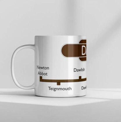 Dawlish British Rail Totem Mug Left 1