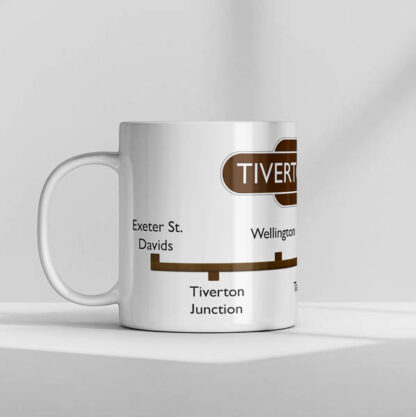 Tiverton Junction British Rail Totem Mug Left 1