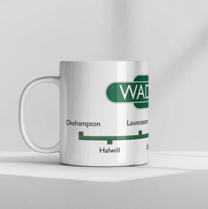 Wadebridge British Rail Totem Mug Left 1