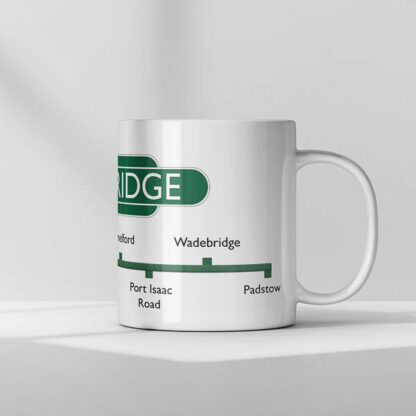 Wadebridge British Rail Totem Mug Right 1