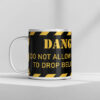 10oz - Durham Ceramic Danger Marker Mug Mug 10oz - Durham Ceramic Danger Marker Mug Mug
