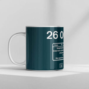 26007 BR Blue HA Mug