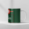 35005 BR Green with name Mug Right 35005 BR Green with name Mug Right