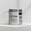 37504 RF Metals with name Mug 37504 RF Metals with name Mug