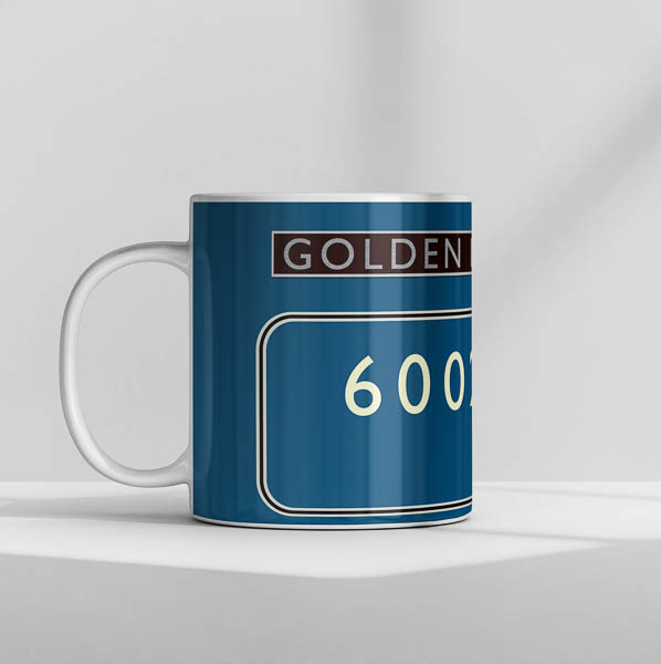 60023 BR E Lined Blue Mug 60023 BR E Lined Blue Mug