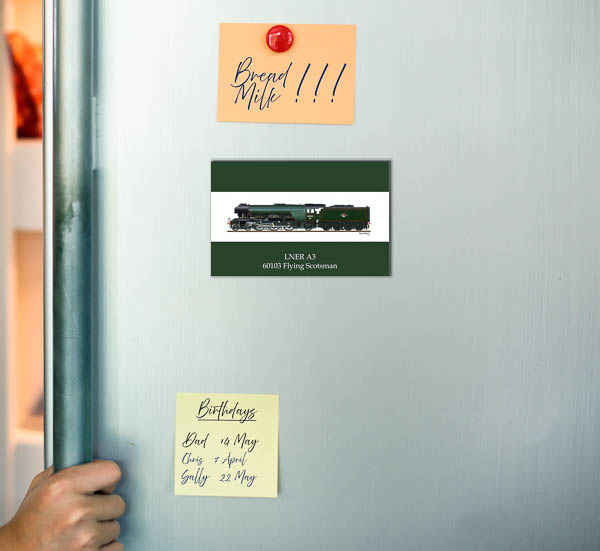 60103 Flying Scotsman Profile Fridge Magnet 60103 Flying Scotsman Profile Fridge Magnet